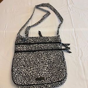 Vera Bradley Triple Zip bag 12x11